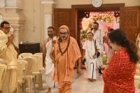 Deepnamaskara  followed by Shri Devi Pujana by H.H. Swamiji  (22 Sep 2025 ) Pictures Courtesy of Shri Dinesh Karkal